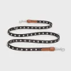 Outlet Adjustable Dog Leash in Triomphe Canvas and Calfskin with Studs Dog Accessories