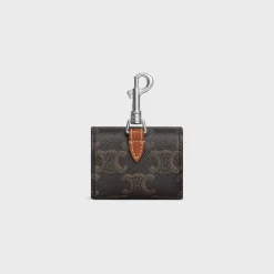 Outlet Airpods case in Triomphe canvas and Calfskin Triomphe Canvas | Categories·Ech Accessories