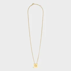 Best Alphabet G Necklace in Brass with finish Women Alphabet | Categories·Necklaces