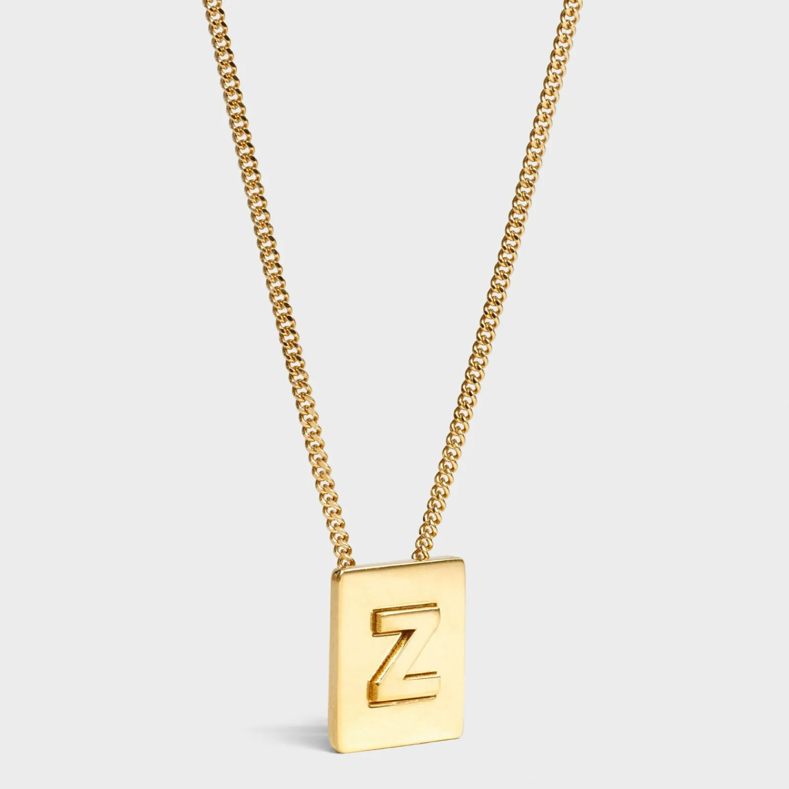 Hot Alphabet Z Necklace in Brass with finish Women Alphabet | Categories·Necklaces