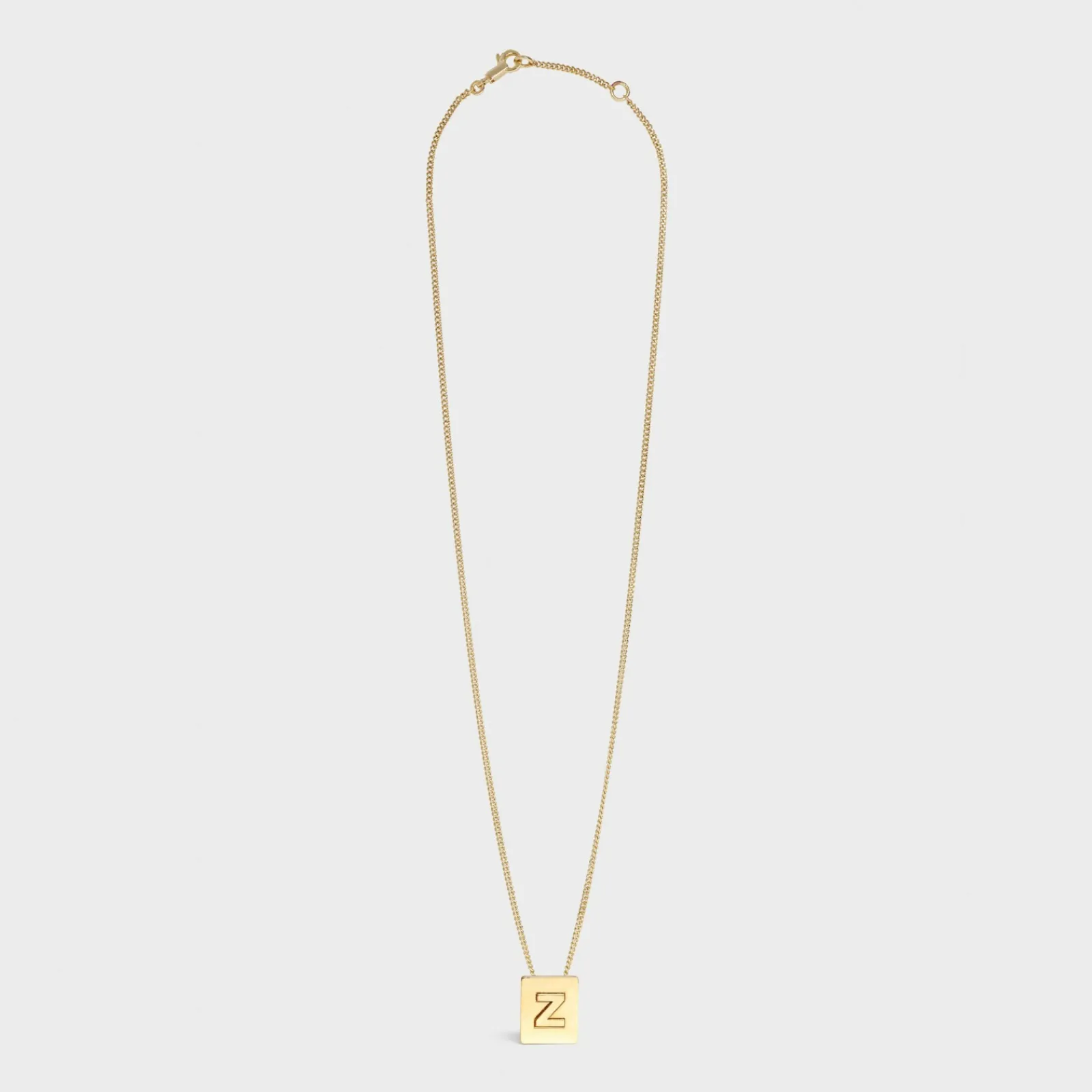 Hot Alphabet Z Necklace in Brass with finish Women Alphabet | Categories·Necklaces
