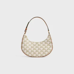 Fashion Ava Bag in Triomphe Canvas and calfskin Women Triomphe Canvas | More Lines·Ava