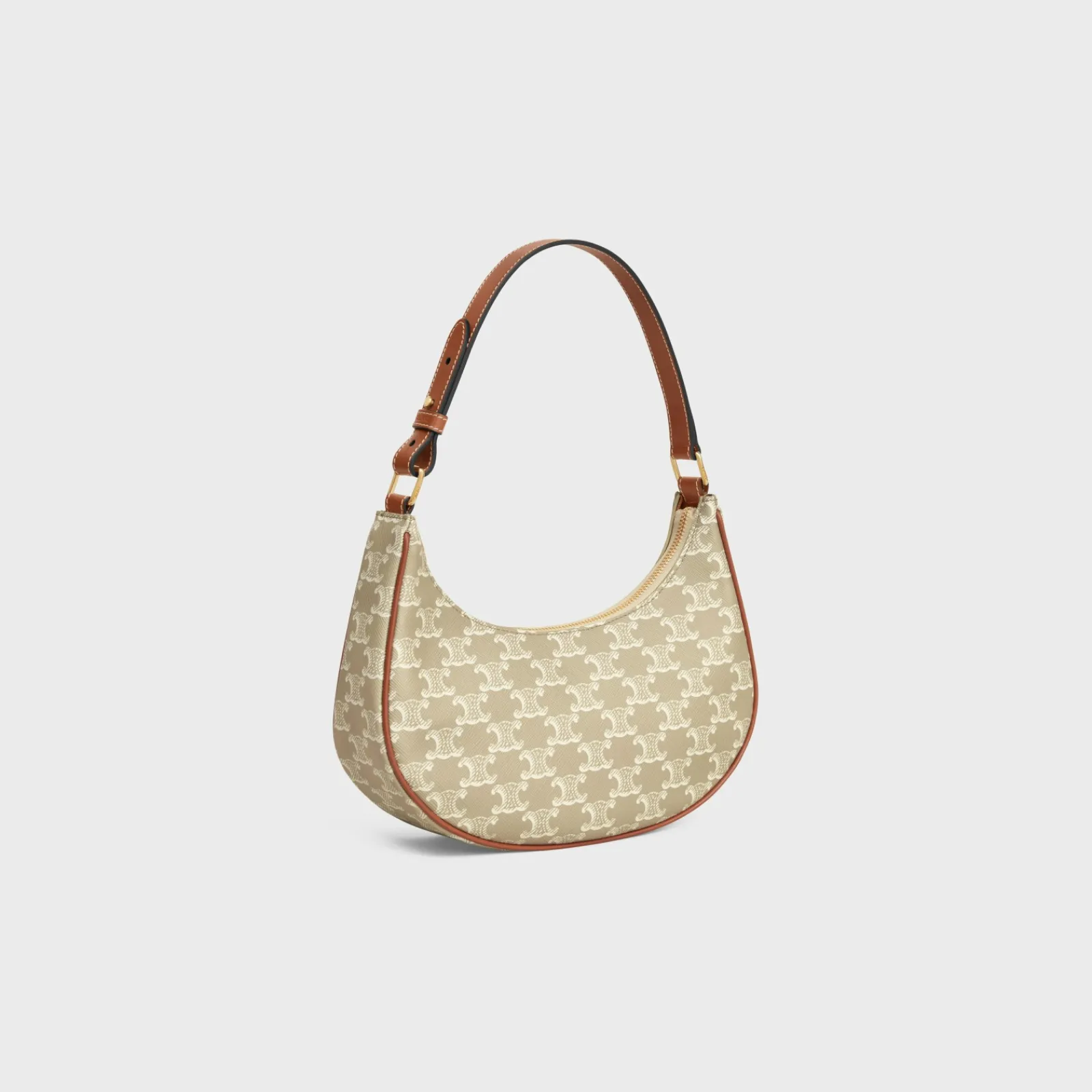 Outlet Ava Bag in Triomphe Canvas and calfskin Women Triomphe Canvas | More Lines·Ava