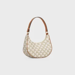 Fashion Ava Bag in Triomphe Canvas and calfskin Women Triomphe Canvas | More Lines·Ava