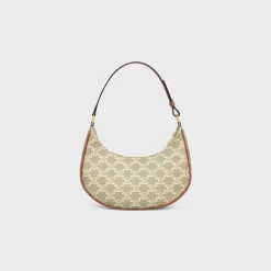 Outlet Ava Bag in Triomphe Canvas and calfskin Women Triomphe Canvas | More Lines·Ava