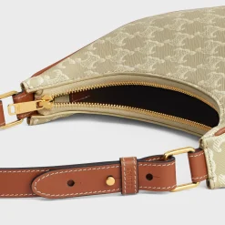 Outlet Ava Bag in Triomphe Canvas and calfskin Women Triomphe Canvas | More Lines·Ava