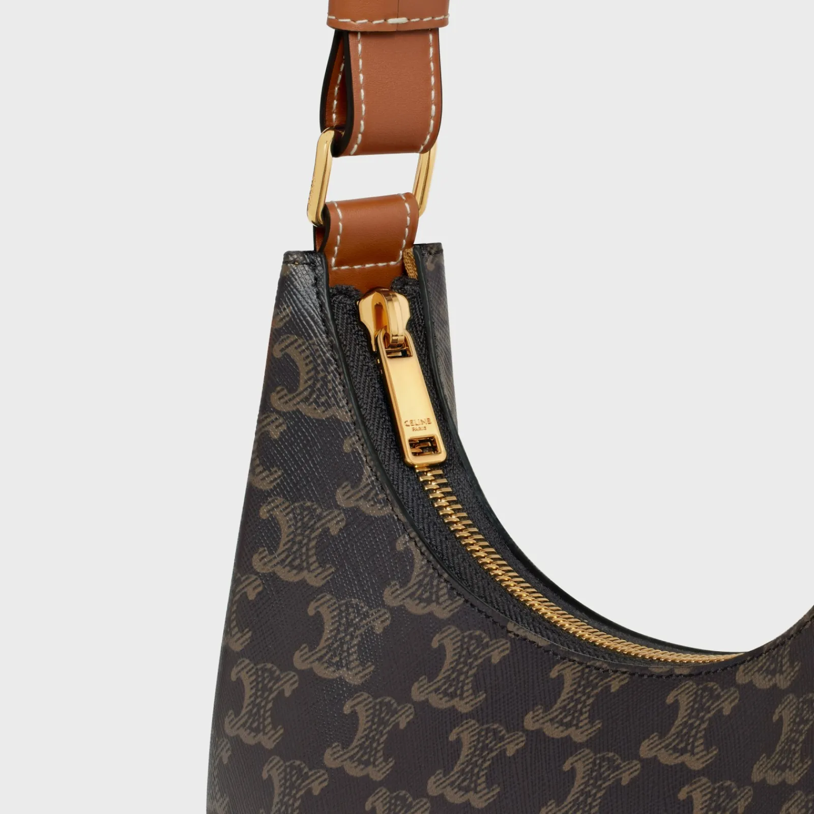 Discount Ava Bag in Triomphe Canvas and calfskin Women Triomphe Canvas | More Lines·Ava
