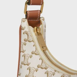 Fashion Ava Bag in Triomphe Canvas and calfskin Women Triomphe Canvas | More Lines·Ava