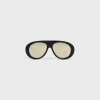 Outlet Aviator S300 Sunglasses in Acetate with Mirror Lenses Women Celine 3 Dots | Categories·Round
