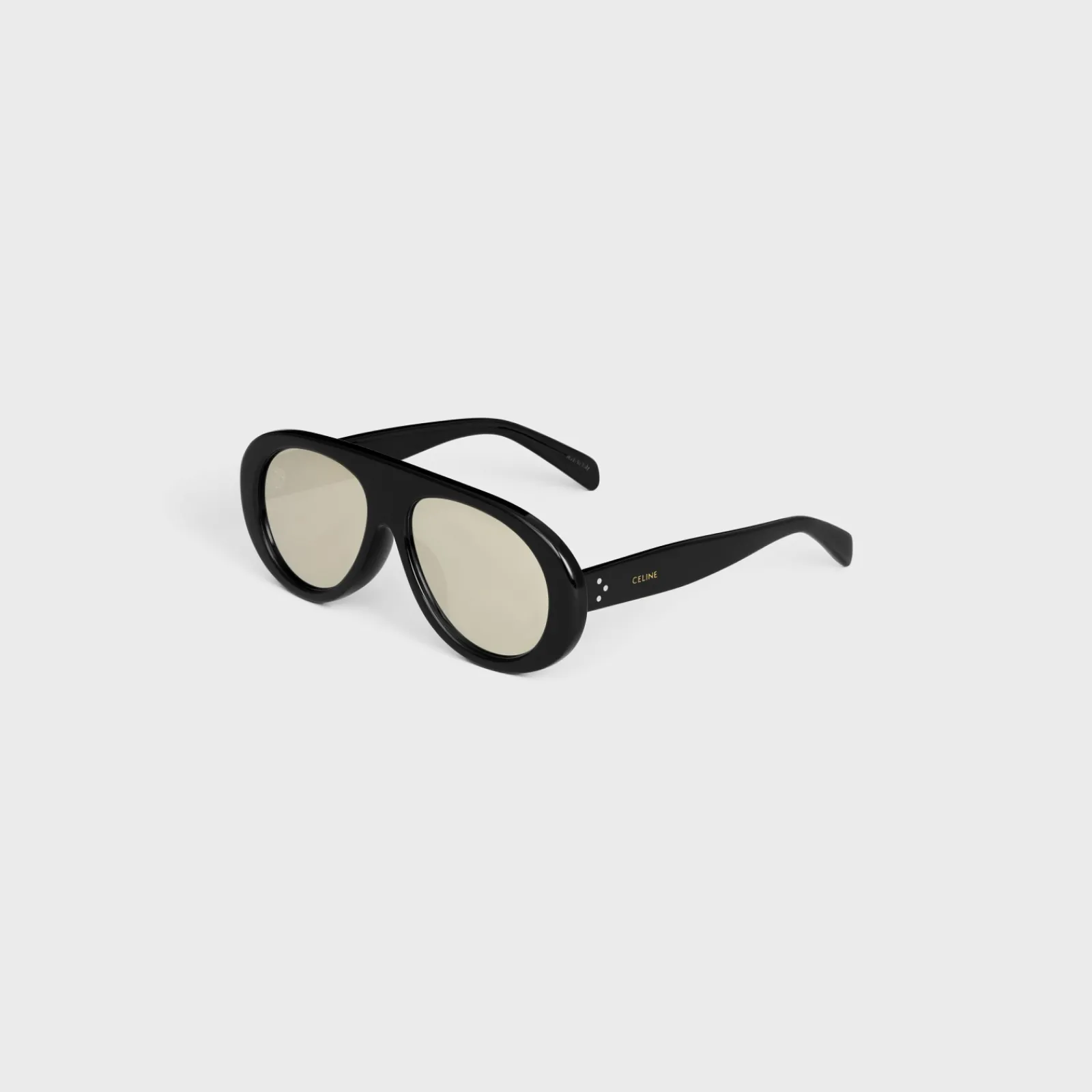 Outlet Aviator S300 Sunglasses in Acetate with Mirror Lenses Women Celine 3 Dots | Categories·Round