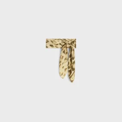 Fashion bandana in triomphe silk jacquard Women Silk Scarves