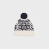 Clearance beanie in fair isle wool Women Beanies And Scarves