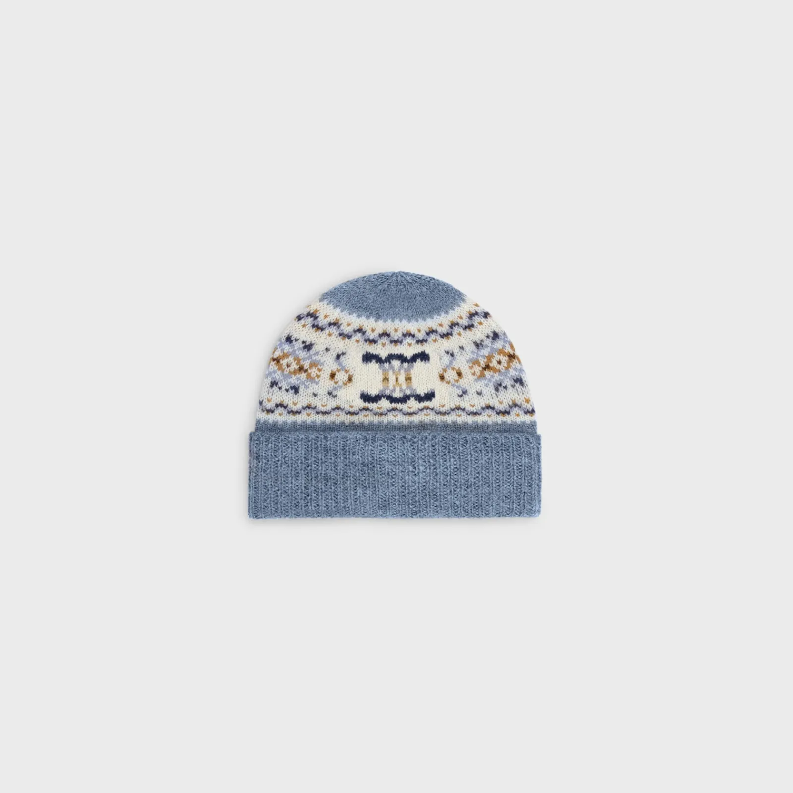 Sale beanie in triomphe fair isle wool Women Beanies And Scarves