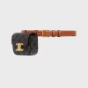 Hot BELT BAG TRIOMPHE BELT in TRIOMPHE CANVAS AND CALFSKIN Women Other Lines