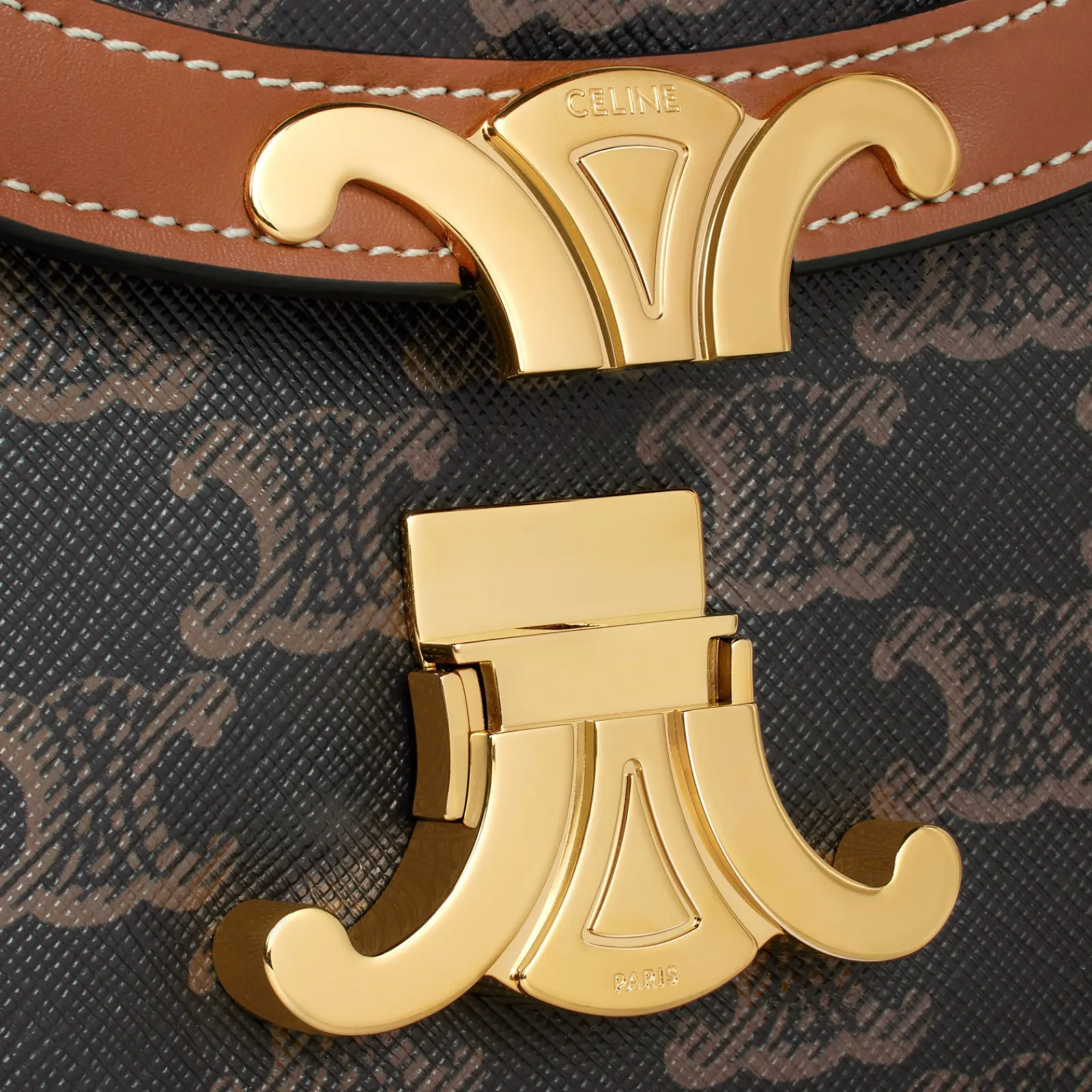 Hot BESACE CLEA in Triomphe Canvas and Calfskin Women Triomphe Canvas | More Lines·Other Lines