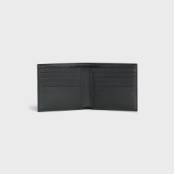 Outlet Bi-fold wallet in Grained calfskin Essentials | Categories·Allets
