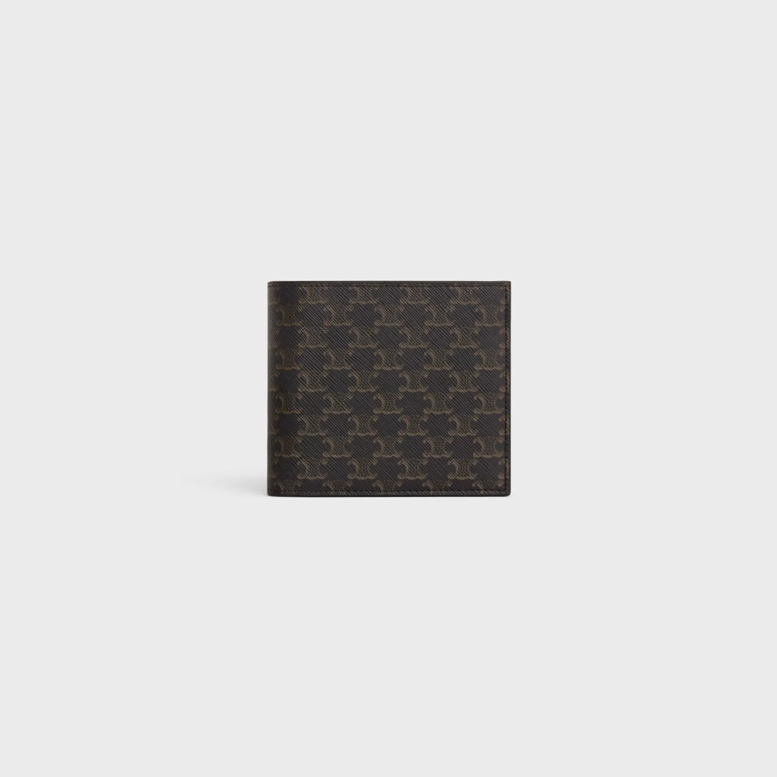 New Bi-fold Wallet with Coin Compartment in Triomphe Canvas Triomphe Canvas | Essentials