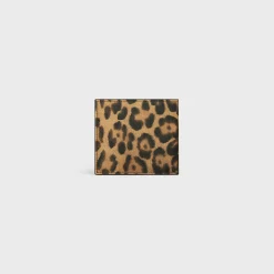 Discount Bi-fold Wallet with Coin Compartment in canvas with print Triomphe Canvas | Categories·Allets