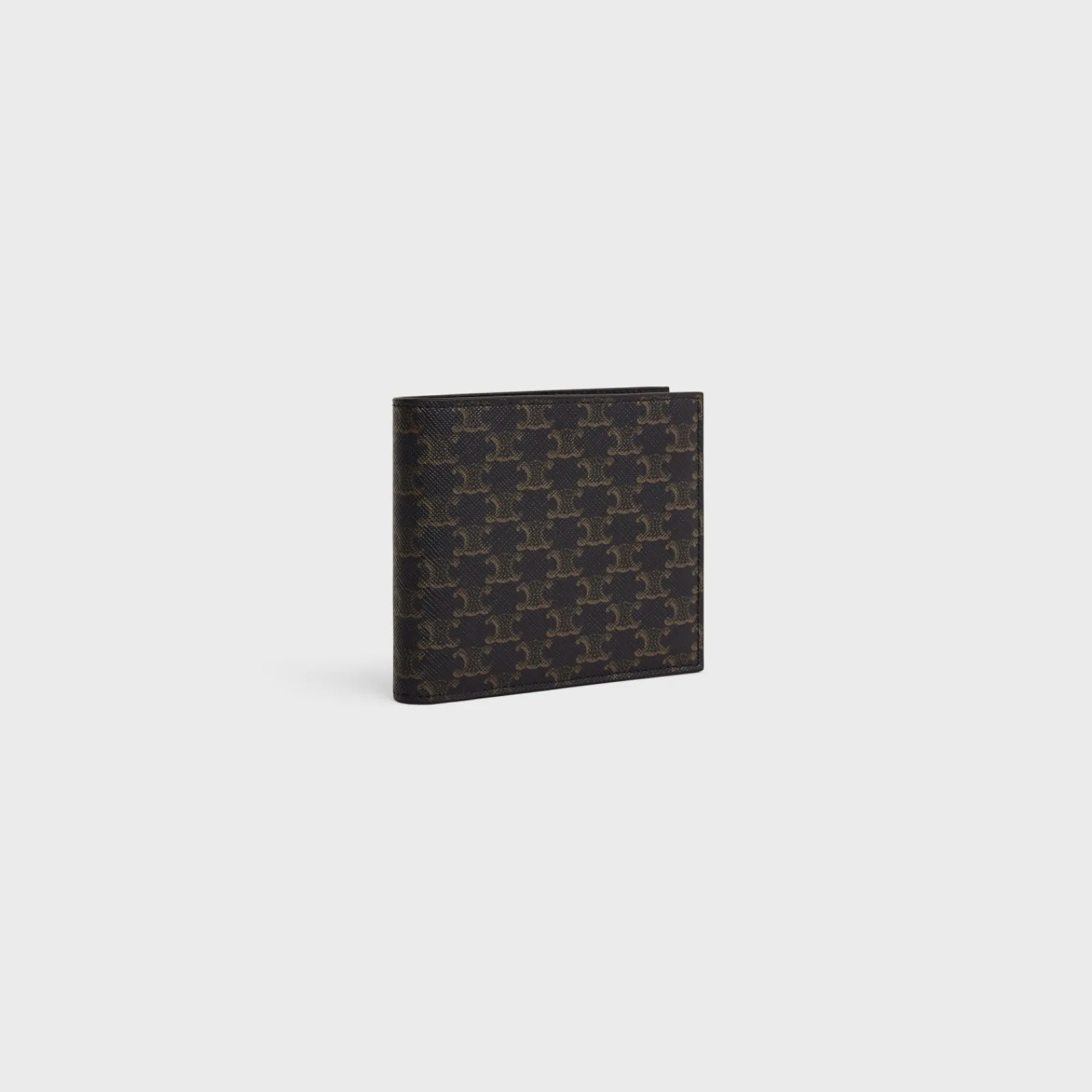 New Bi-fold Wallet with Coin Compartment in Triomphe Canvas Triomphe Canvas | Essentials