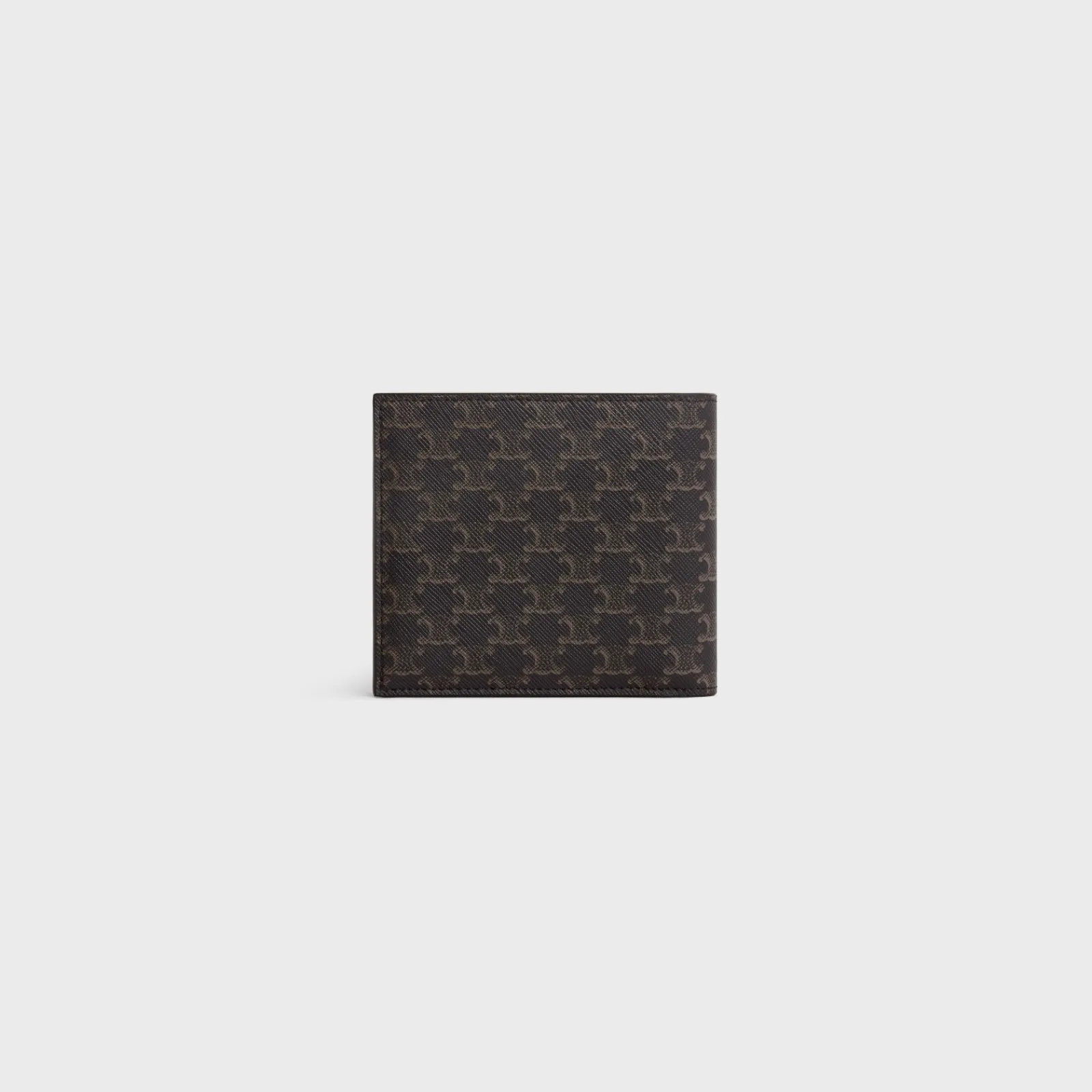 New Bi-fold Wallet with Coin Compartment in Triomphe Canvas Triomphe Canvas | Essentials