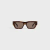 Online Black Frame 55 Sunglasses in Acetate Sunglasses