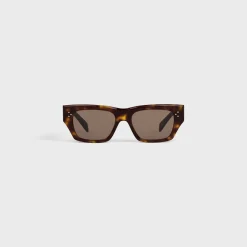 Online Black Frame 55 Sunglasses in Acetate Sunglasses