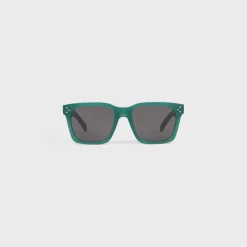 Online Black Frame 45 Sunglasses in Acetate Sunglasses