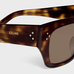 Online Black Frame 55 Sunglasses in Acetate Sunglasses