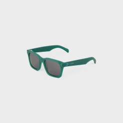 Online Black Frame 45 Sunglasses in Acetate Sunglasses