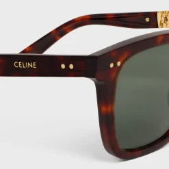 Fashion Black Frame 44 Sunglasses in Acetate with Metal Sunglasses