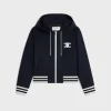 Fashion blouson Triomphe jacket in double faced cashmere Women Jackets