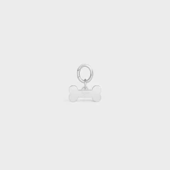 Hot Bone strass dog medal in brass Dog Accessories