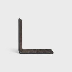 Clearance BOOKEND IN LAMBSKIN WITH TRIOMPHE CANVAS PRINT Stationery