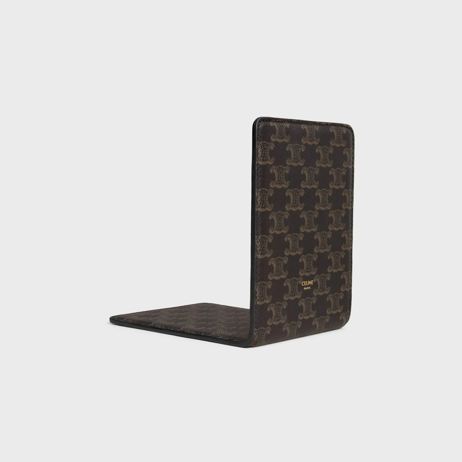 Clearance BOOKEND IN LAMBSKIN WITH TRIOMPHE CANVAS PRINT Stationery