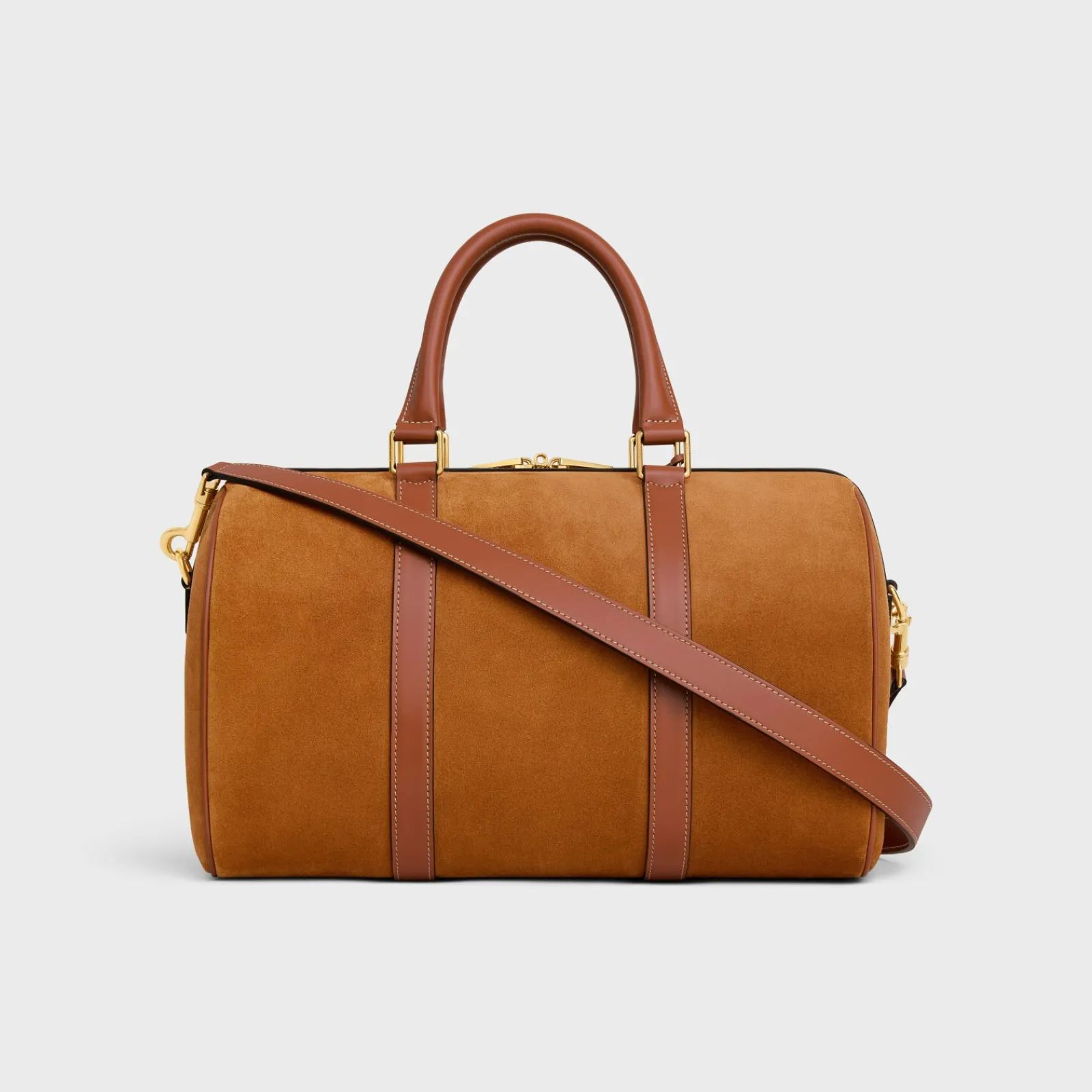 Sale BOSTON in SUEDE CALFSKIN Women More Lines·Cuir Triomphe | Categories·Top-Handle Bags