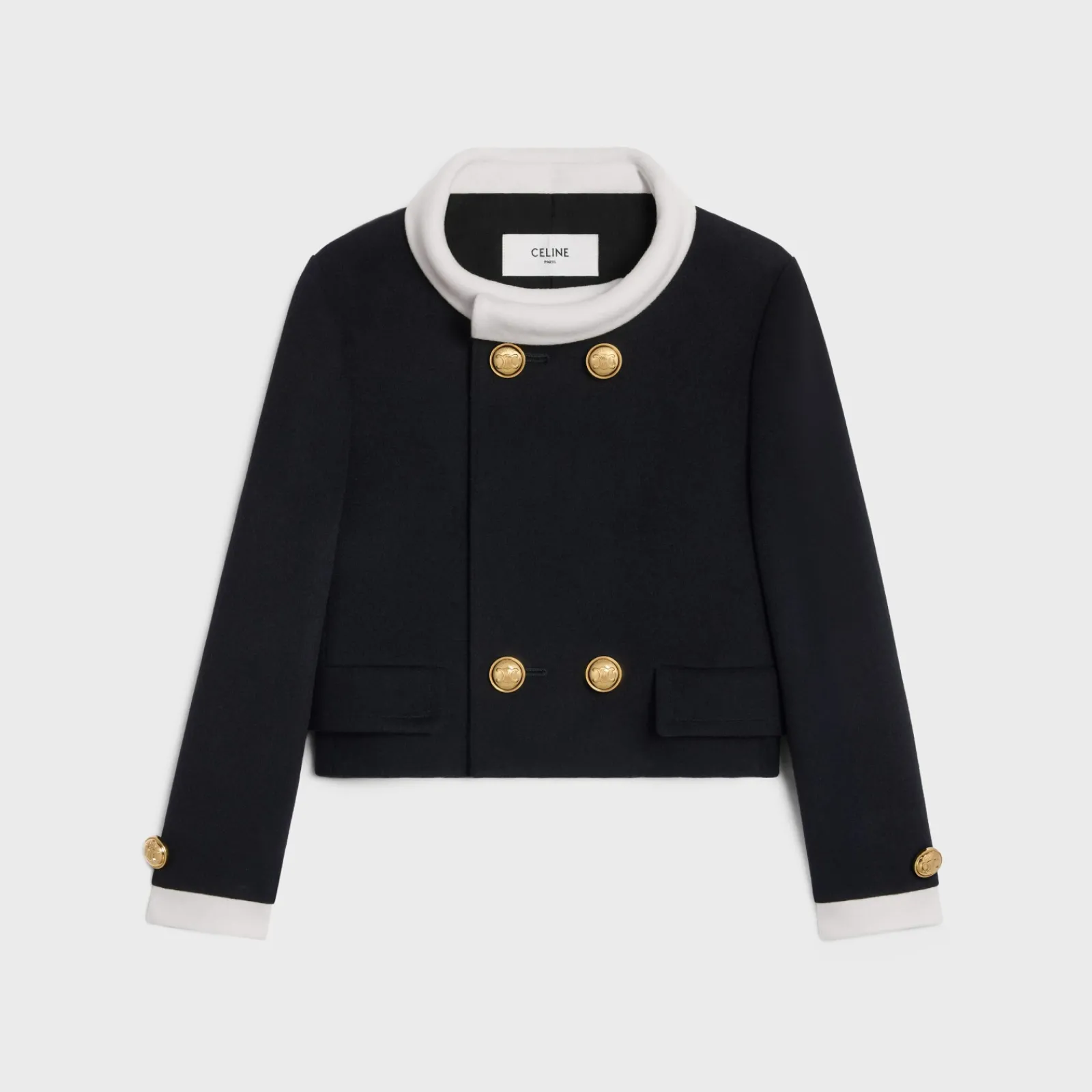 New Brompton jacket in cashmere cloth Women Jackets