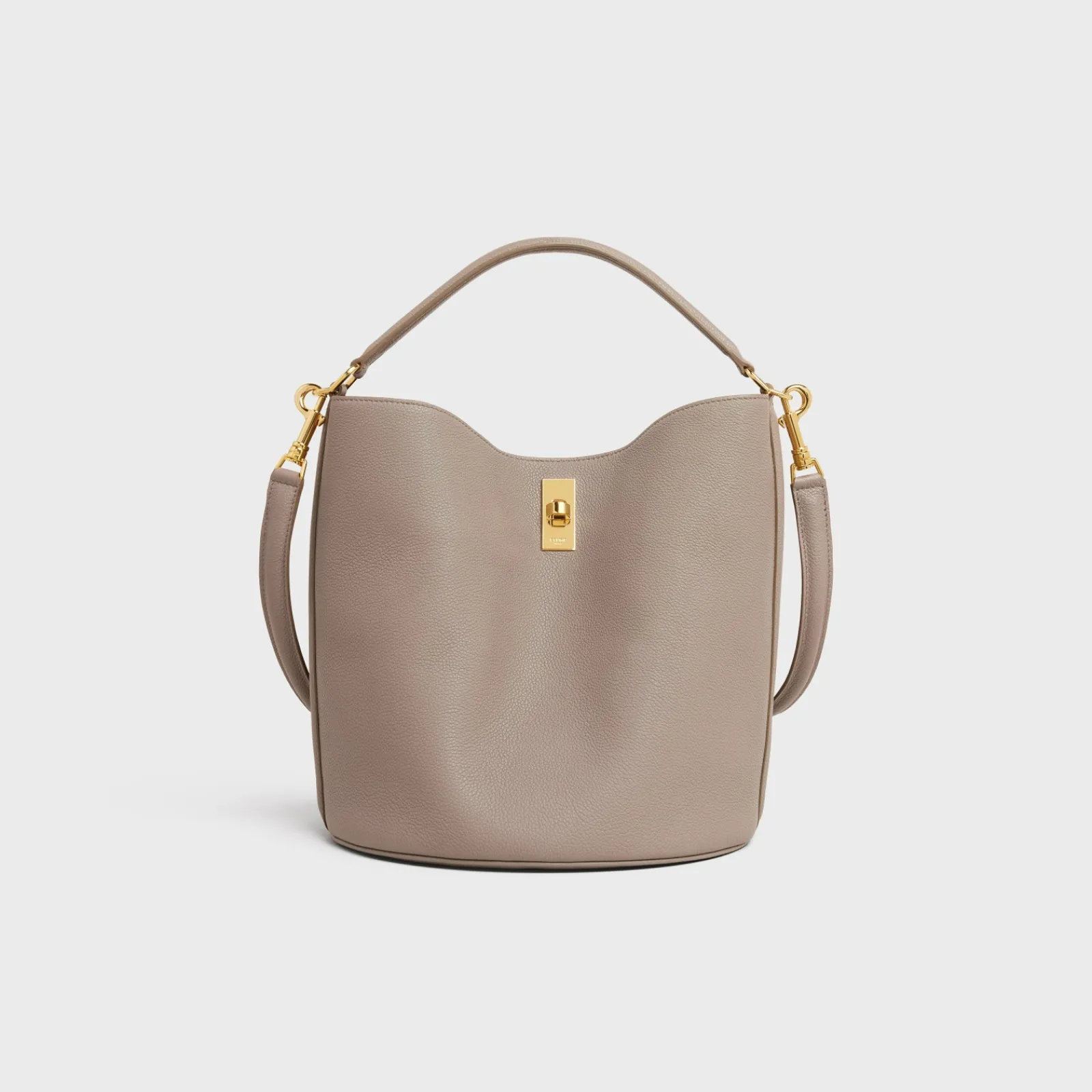 Hot Bucket 16 Bag in Supple Grained Calfskin Women More Lines·Other Lines | Categories·Cross-Body Bags