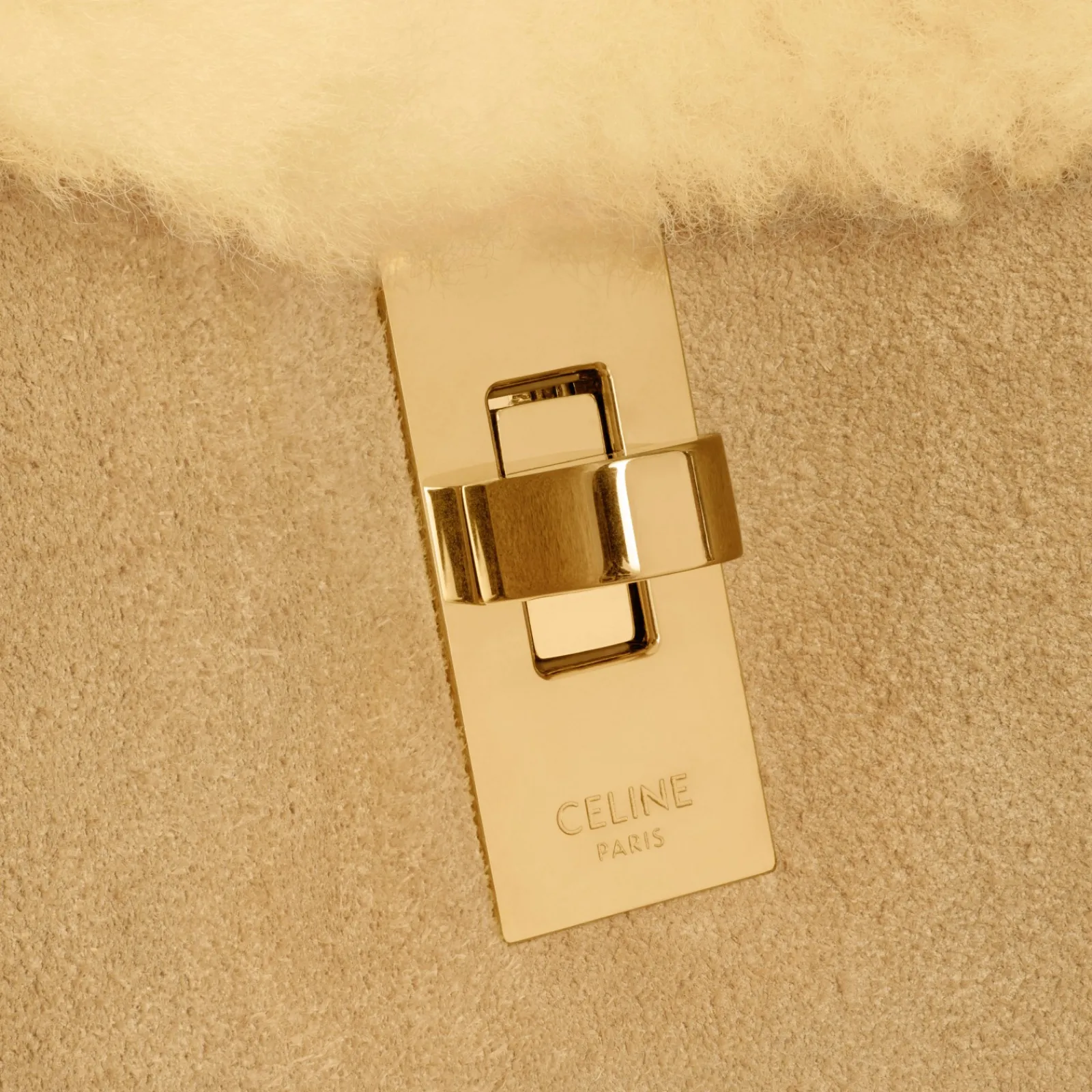 Hot Bucket 16 SOFT Bag in SUEDE CALFSKIN AND SHEARLING Women More Lines·Other Lines | Categories·Cross-Body Bags