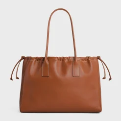 Online cabas drawstring cuir triomphe in Smooth Calfskin Women More Lines·Cuir Triomphe | Categories·Hobo And Tote Bags