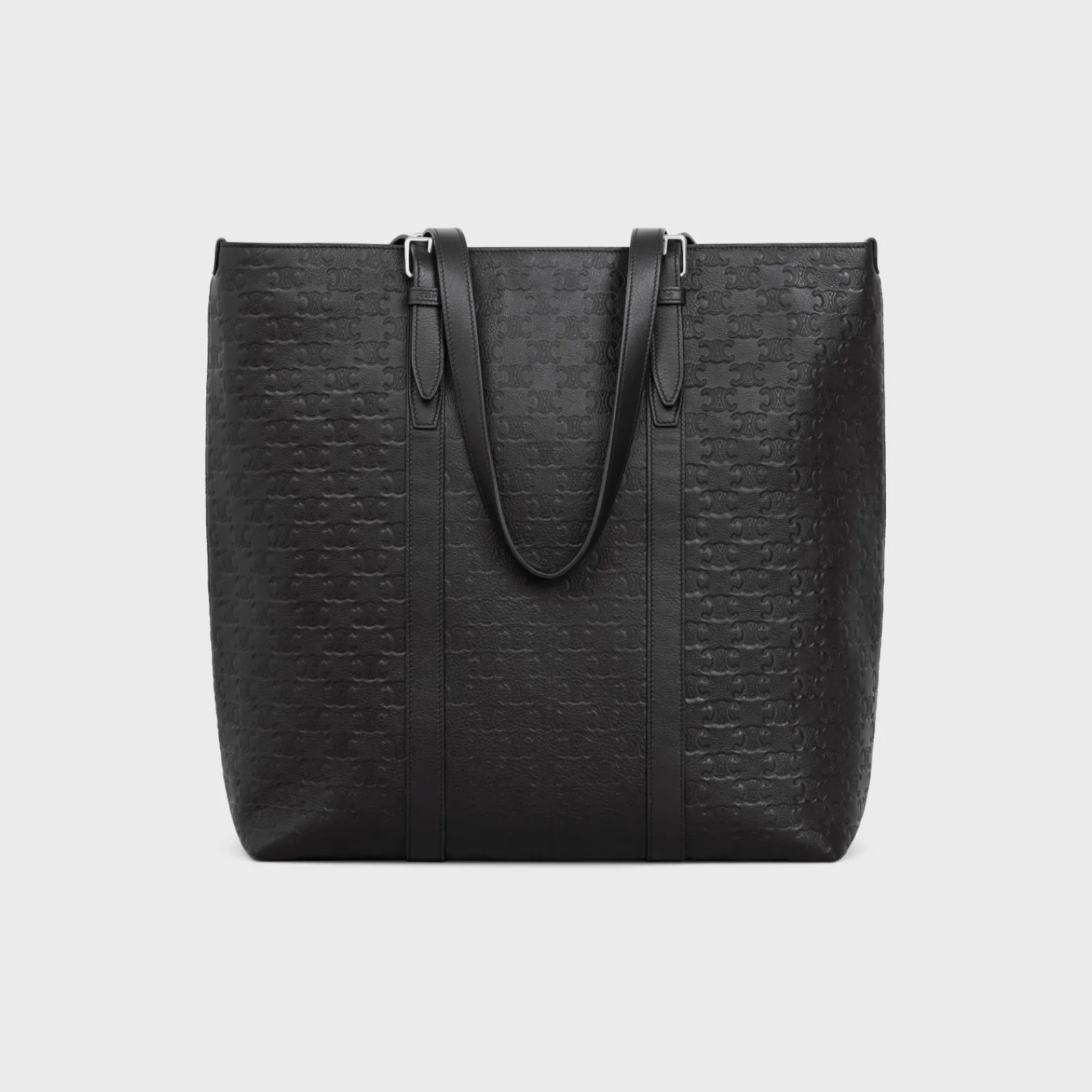 Hot CABAS WITH BUCKLE in Calfskin with triomphe embossed Categories·Tote Bags | Categories·Business And Travel Bags