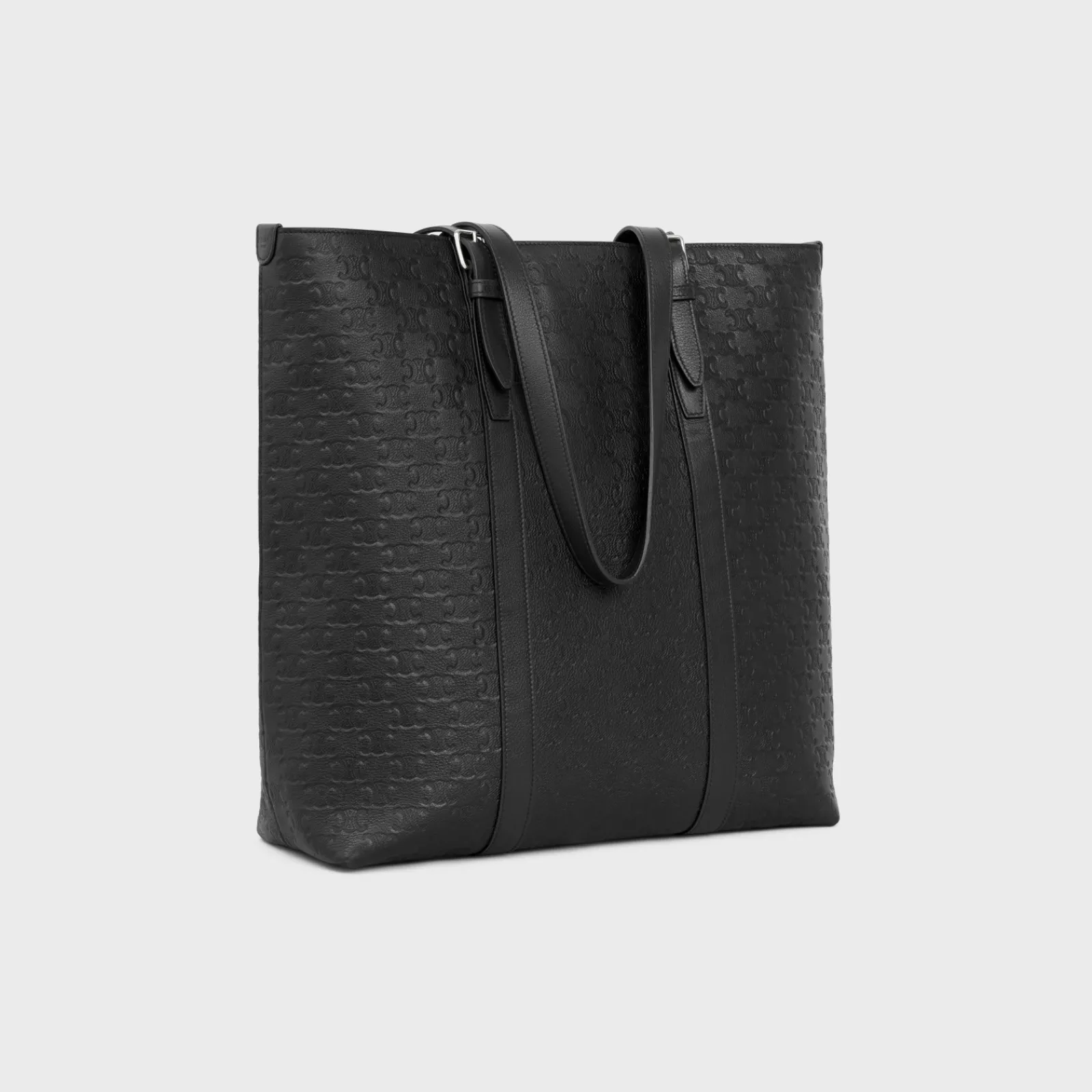 Hot CABAS WITH BUCKLE in Calfskin with triomphe embossed Categories·Tote Bags | Categories·Business And Travel Bags
