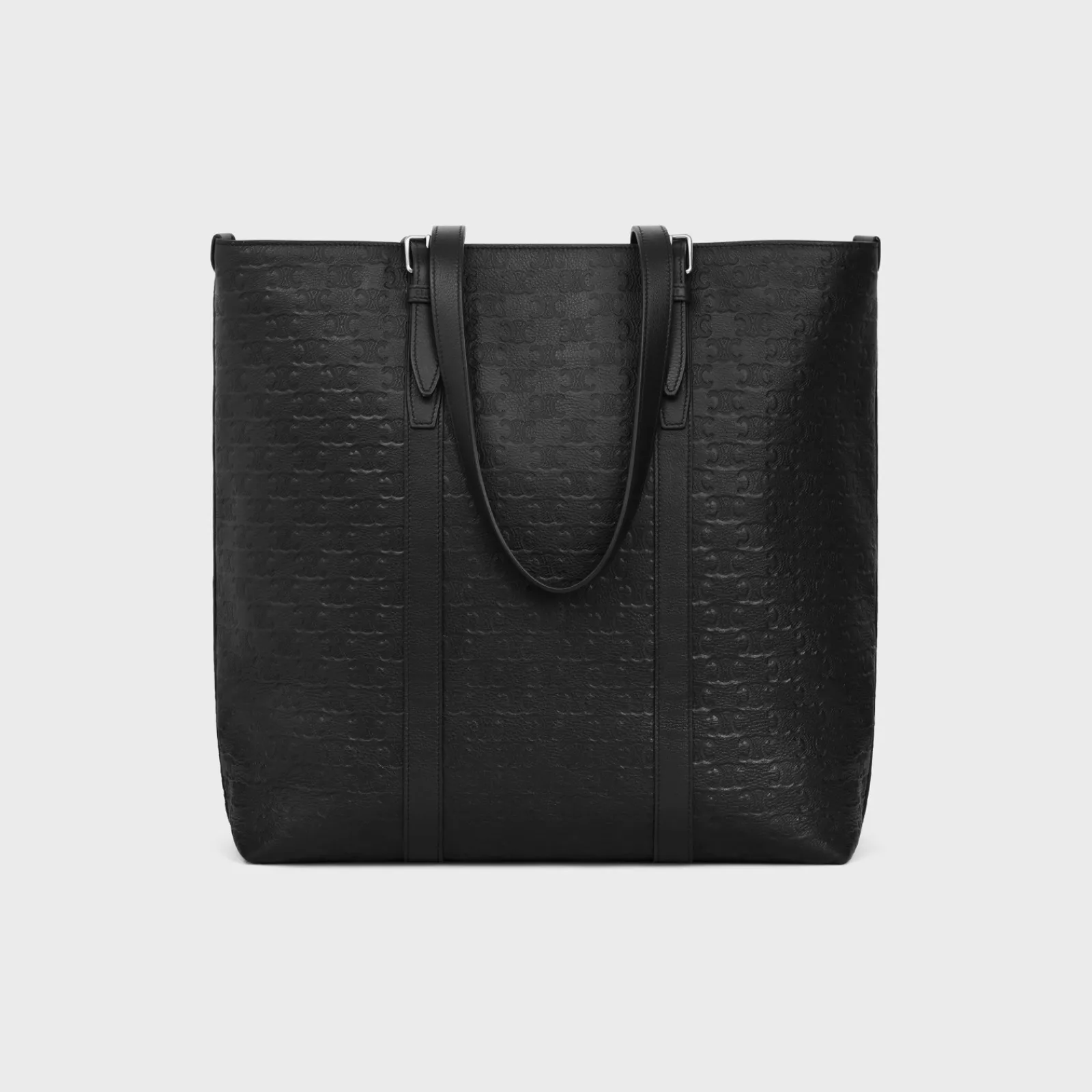 Hot CABAS WITH BUCKLE in Calfskin with triomphe embossed Categories·Tote Bags | Categories·Business And Travel Bags