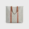 Sale CABAS WITH BUCKLE in Triomphe Canvas and calfskin Triomphe Canvas | Categories·Tote Bags