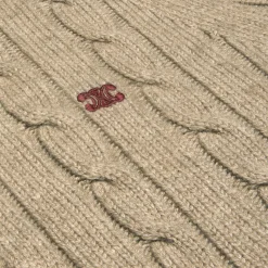 Sale cable-knit triomphe cardigan in cashmere Knitwear