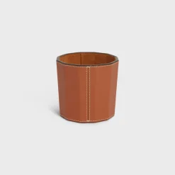 Clearance CANDLE CASE IN SMOOTH CALFSKIN Candles And Home Scents | Home