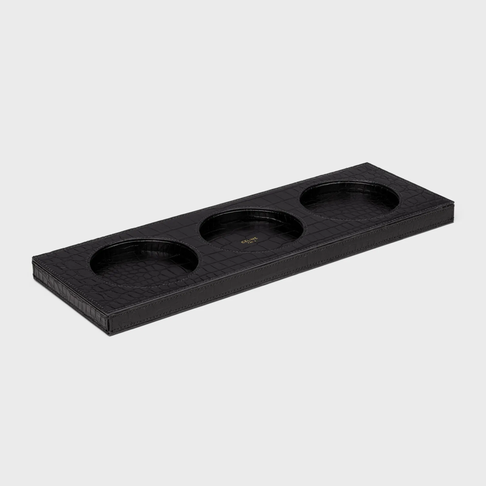 New CANDLE TRAY IN CROCODILE Candles And Home Scents | Home