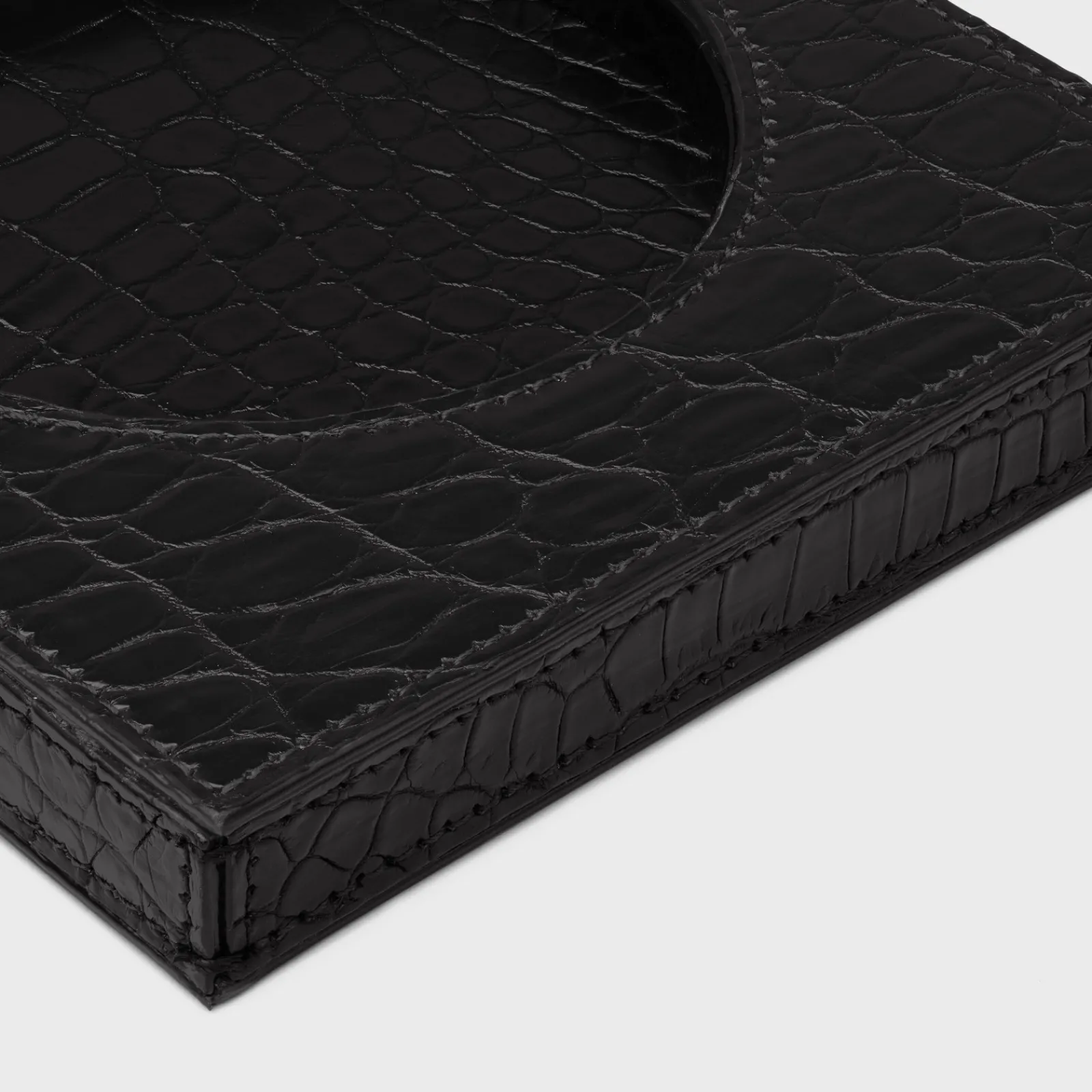 New CANDLE TRAY IN CROCODILE Candles And Home Scents | Home