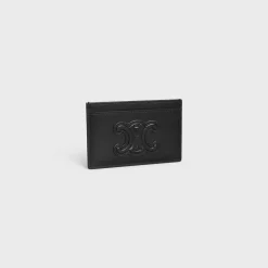 New CARD HOLDER CUIR TRIOMPHE IN SHINY CALFSKIN Women More Lines·Cuir Triomphe | More Lines·Essentials