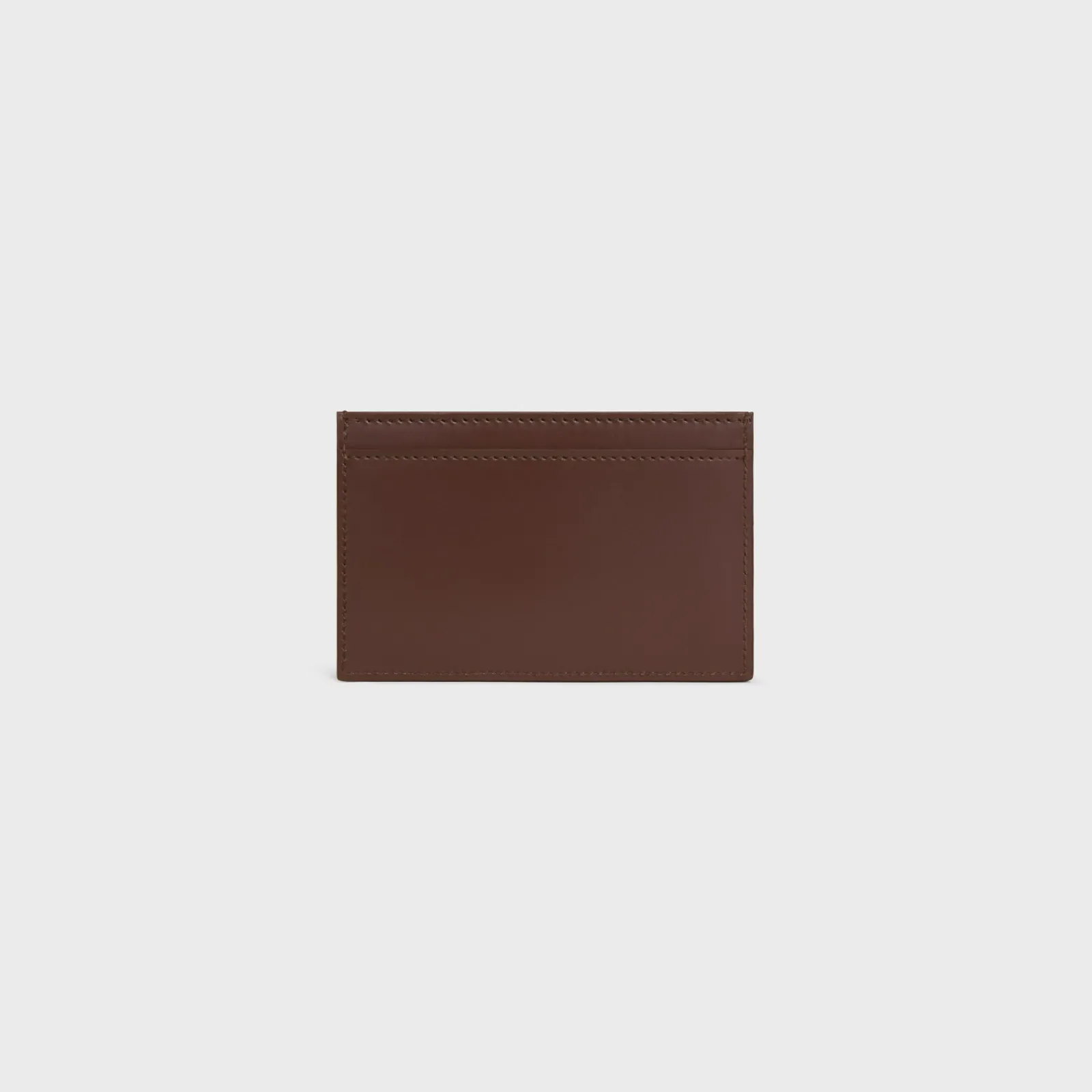 Online Card holder in Satinated calfskin with triomphe embossed Categories·Oin And Card Holders