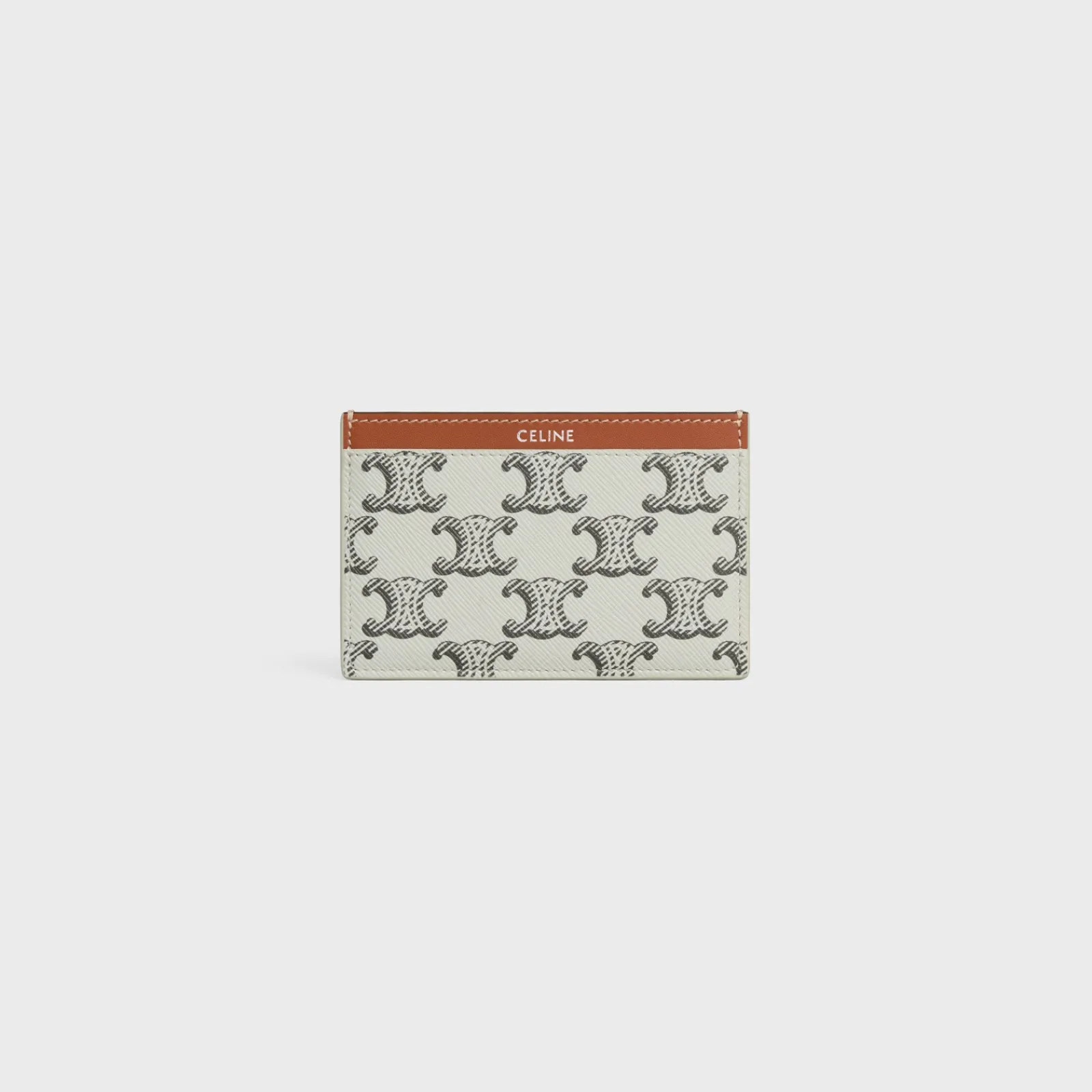 Online Card holder in Triomphe canvas AND calfskin Triomphe Canvas | Essentials